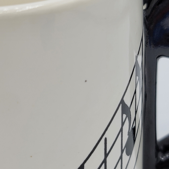 Shafford Original Sheet Music Staff Notes Musical Mug Vintage - Picture 7 of 13